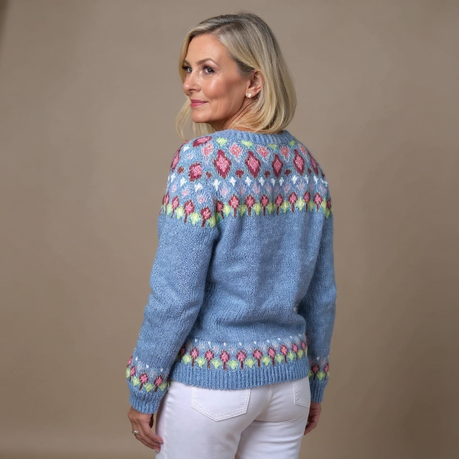 Siri | Folk Pattern Cardigan