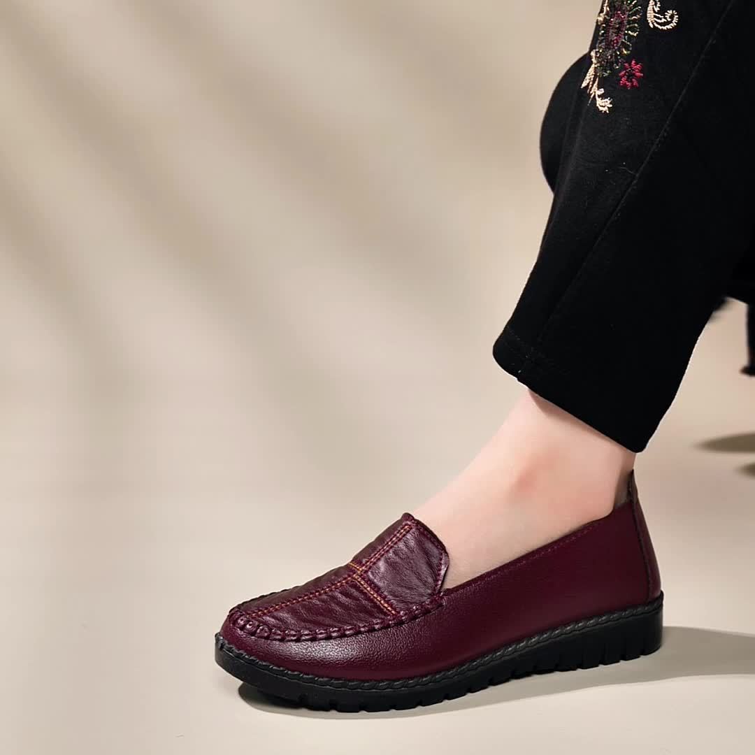 Edith™ | Stitched Comfort Loafers