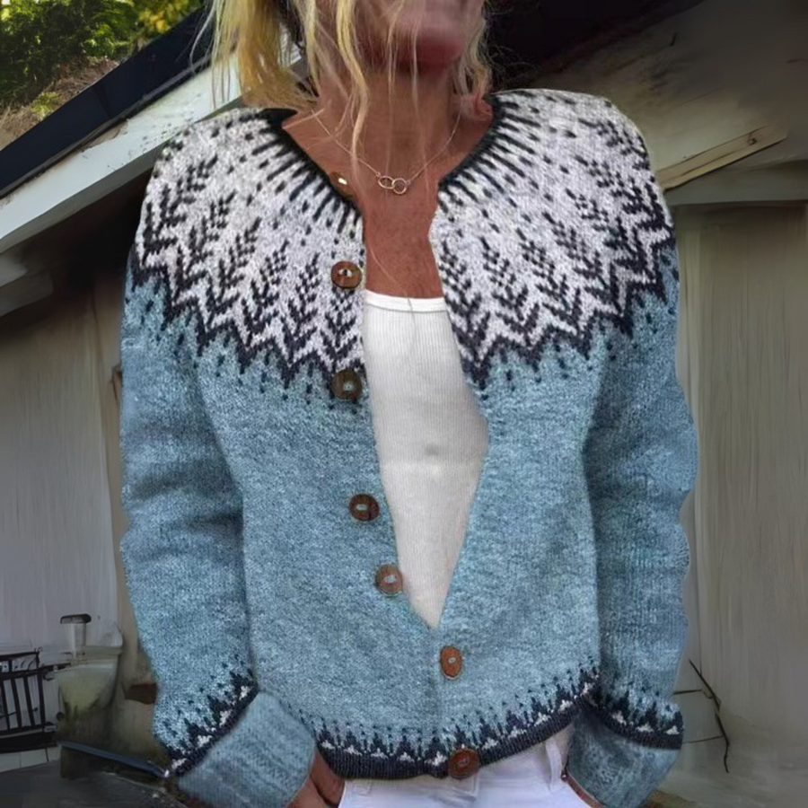 Reva | Fair Isle Cardigan