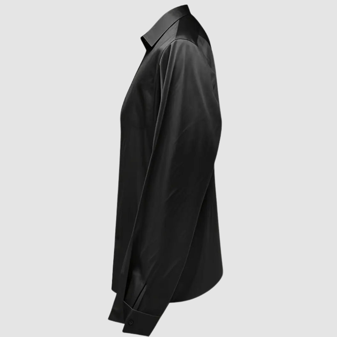 Astrid | Silky V-Neck Blouse