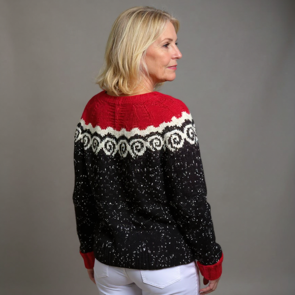 Tabitha | Fair Isle Patterned Cardigan