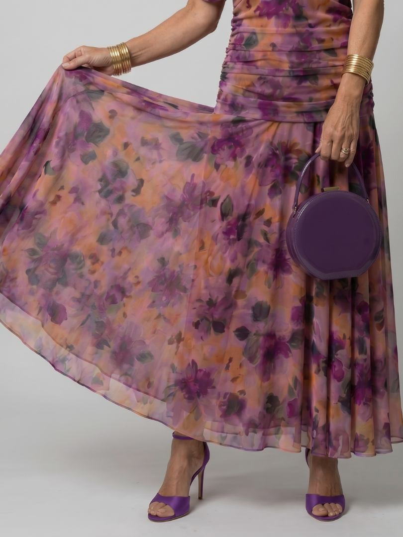 Elsa | Off-Shoulder Draped Midi Dress