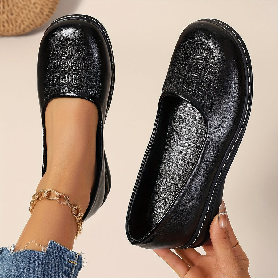 Beatrice™ | Patterned Comfort Slip-Ons