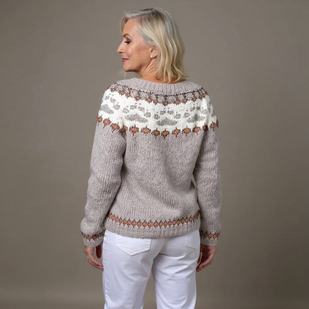 Pia | Icelandic Yoke Cardigan