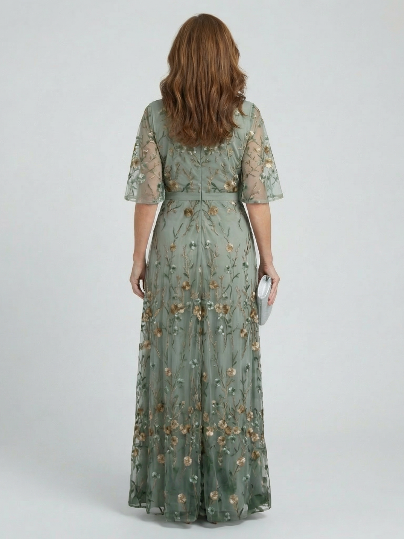 Dixie | Flowing Halter Floral Dress