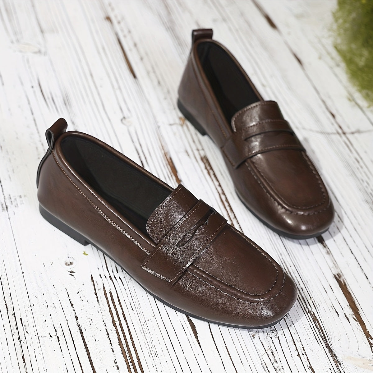 Ottilie™ | Square-Toe Penny Loafers