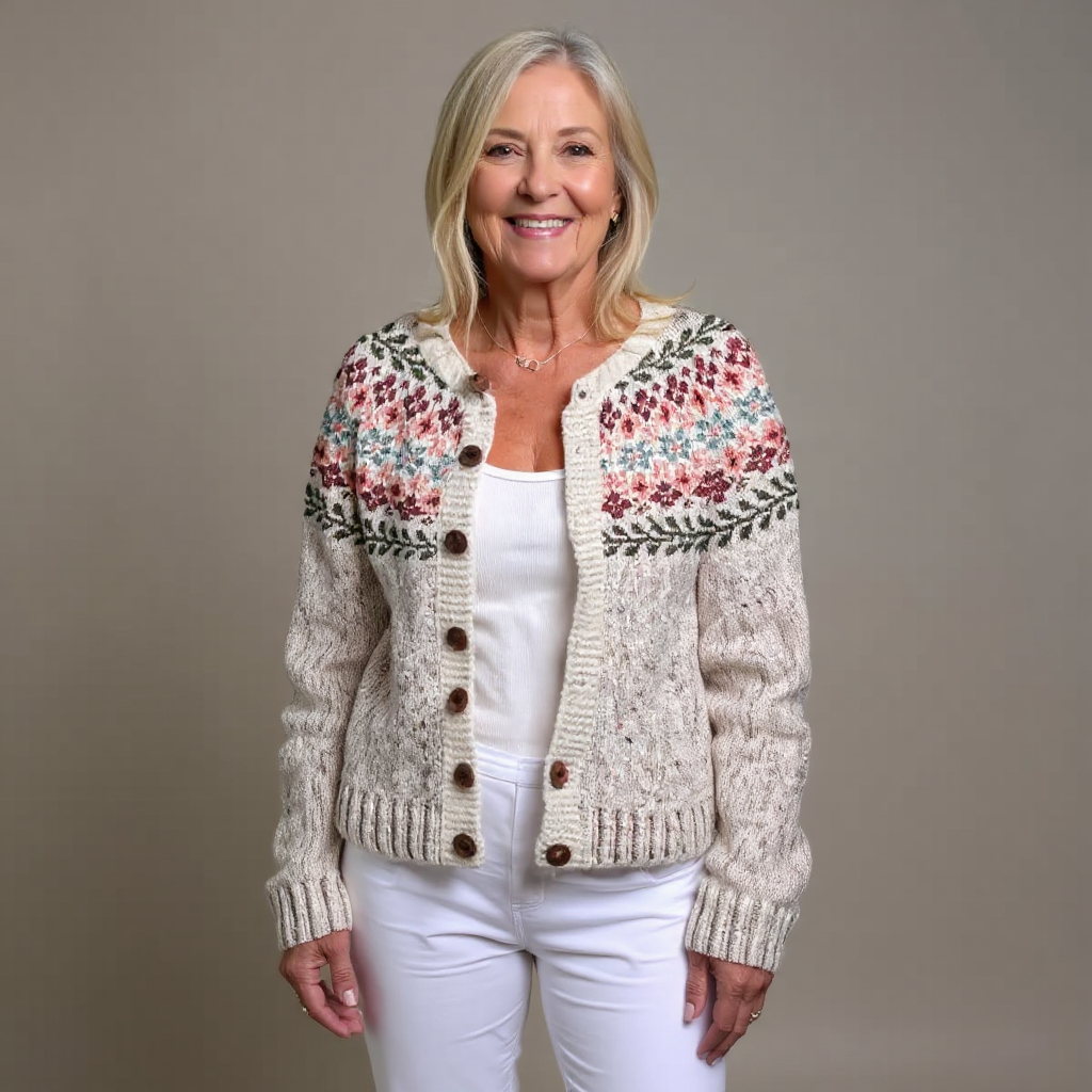 Winona | Nordic Yoke Cardigan
