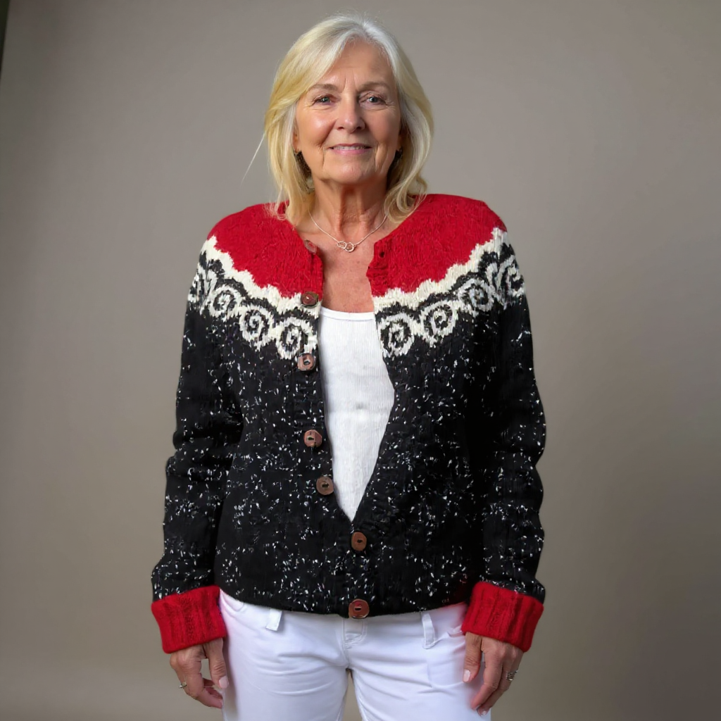 Tabitha | Fair Isle Patterned Cardigan