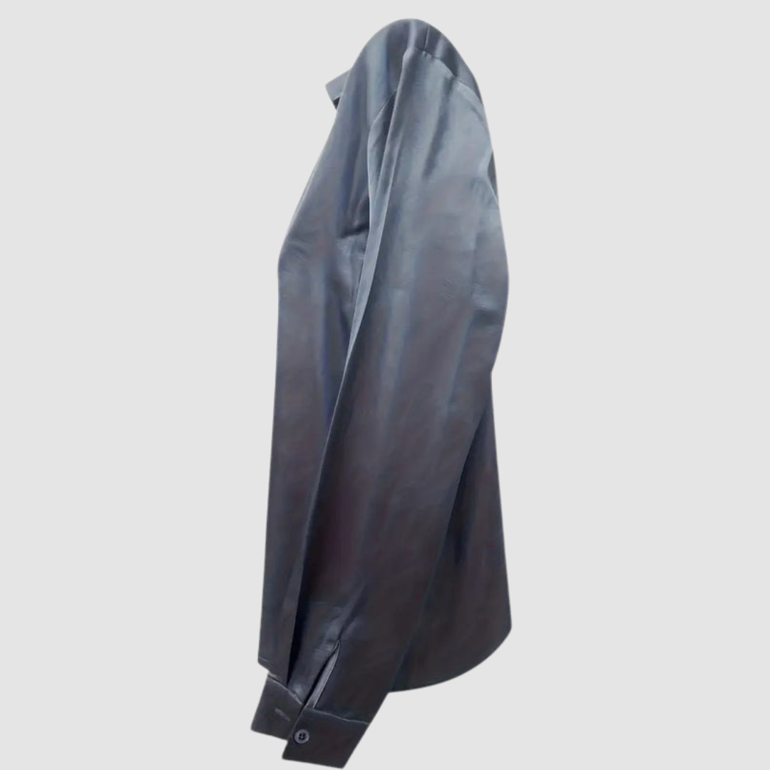 Astrid | Silky V-Neck Blouse