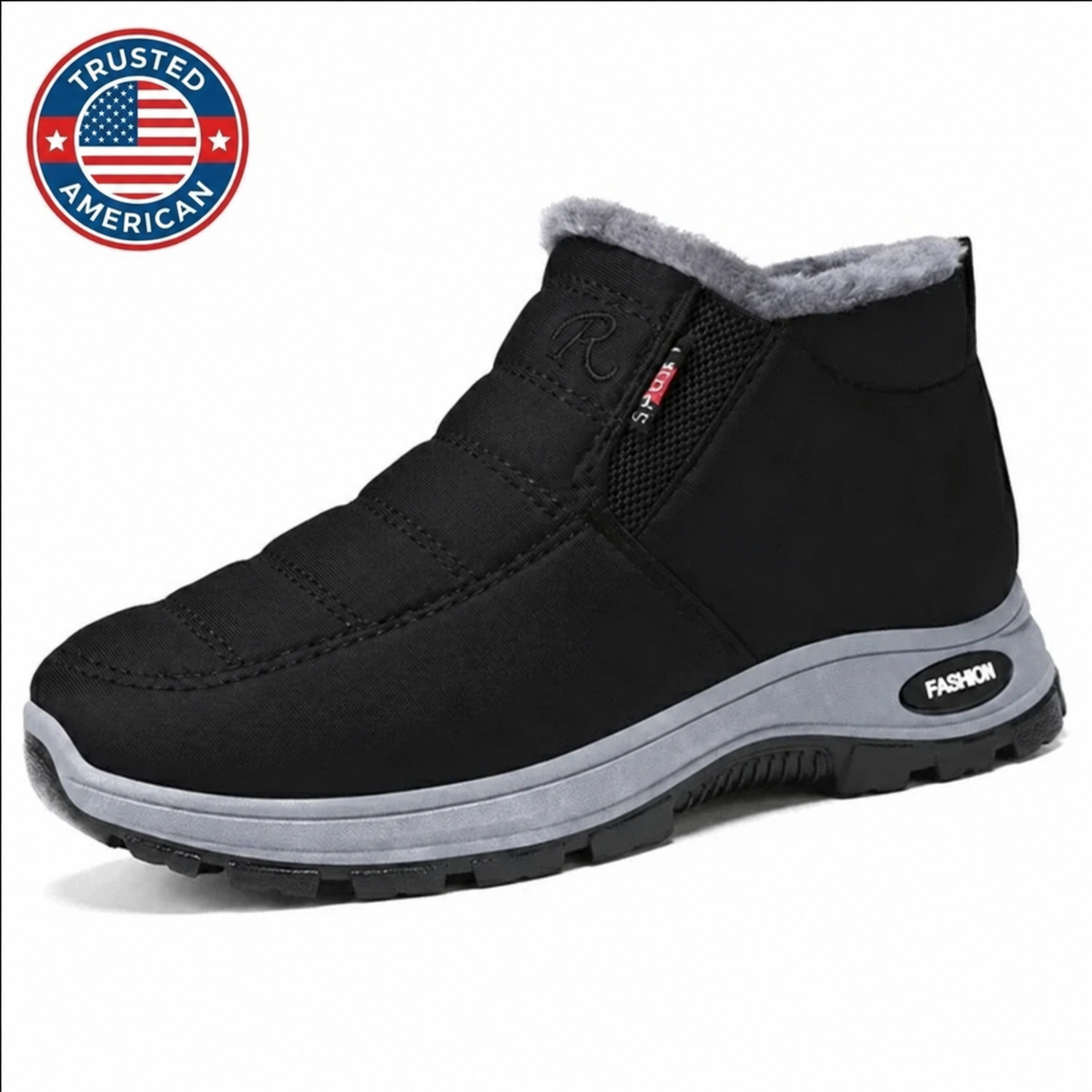 Sianna™ | Quilted Waterproof Slip-On Ankle Boots