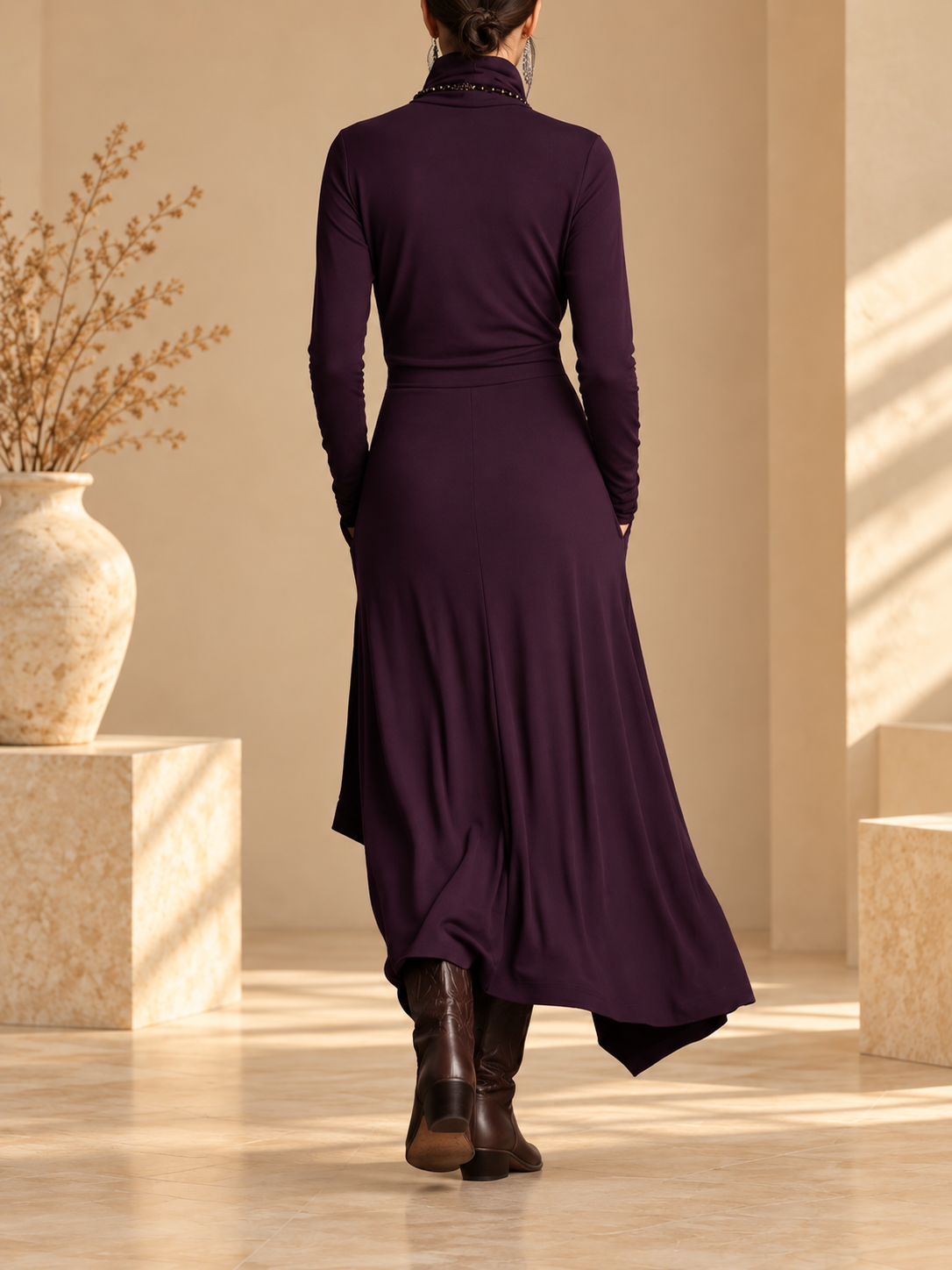Genevieve | The Turtleneck Maxi