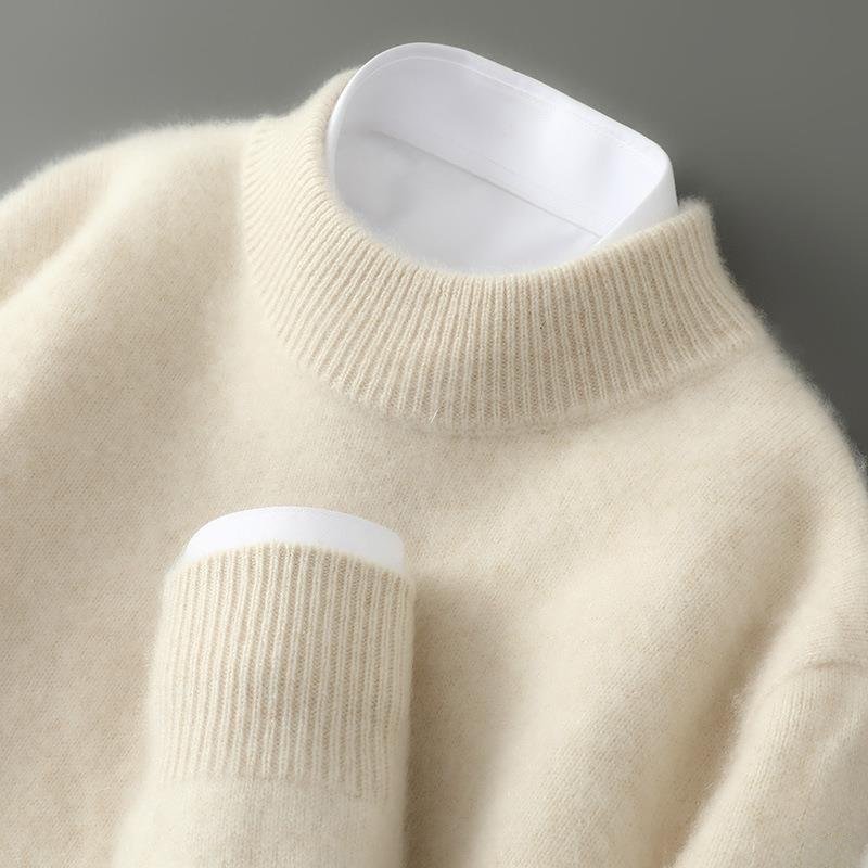 Claire | Cashmere Mock Neck Sweater