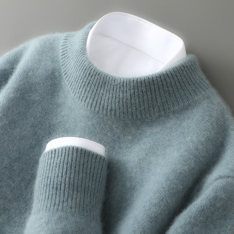 Claire | Cashmere Mock Neck Sweater