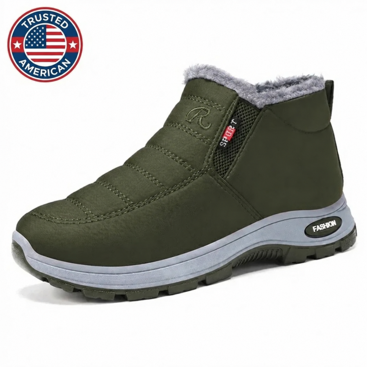 Sianna™ | Quilted Waterproof Slip-On Ankle Boots