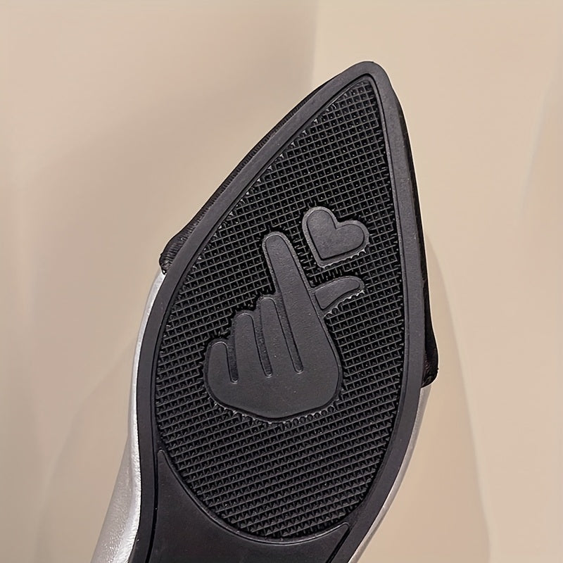 Sylvia™ | Two-Tone Pointed Ballet Flats