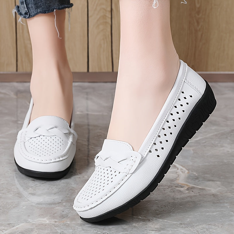 Florence™ | Perforated Comfort Loafers