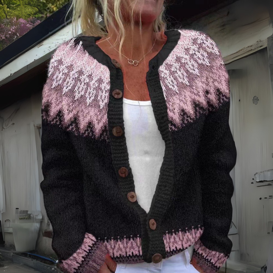 Maia | Icelandic Yoke Cardigan