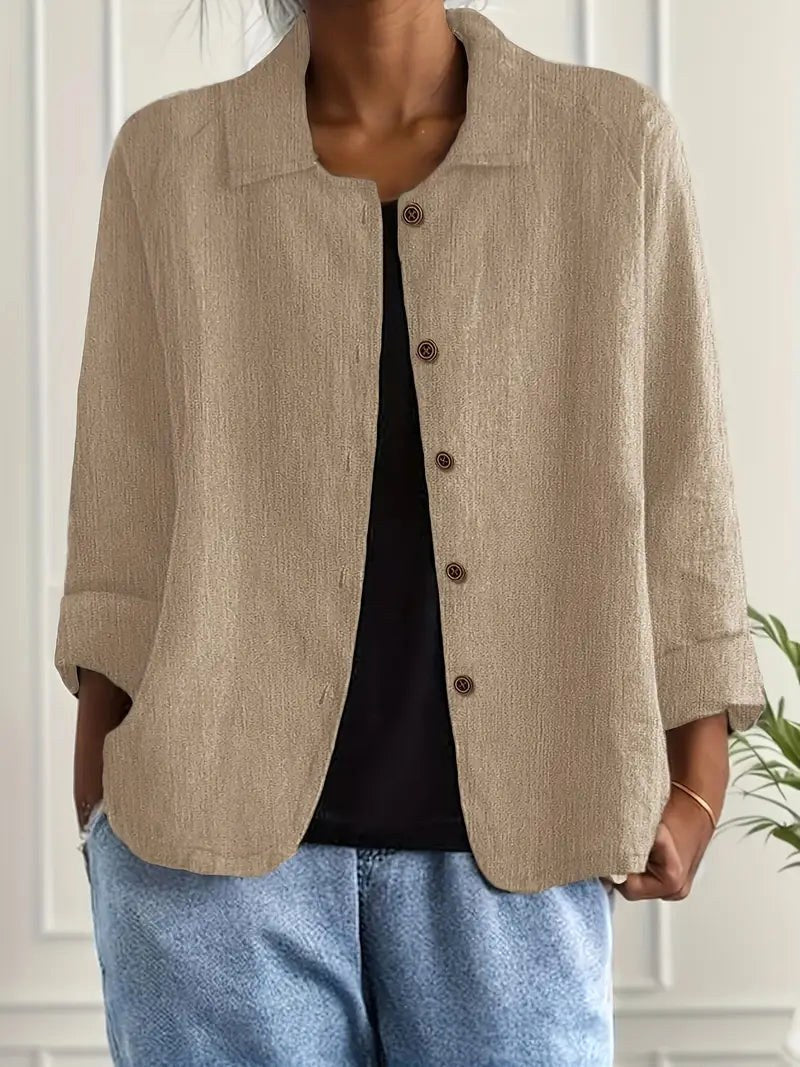 Adelheid | Relaxed Crinkle Blouse